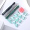 Diamond Painting Pen Accessories Tools Set,3PCS Glitter Diamond Art Pen and 12Pcs Green Metal Screw Thread Multi Placer Tips,Resin Diamond Painting Drill Pens for DIY Diamond Art